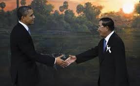 លោក ហ៊ុន សែន អំពាវនាវឲ្យប្រធានាធិបតីអាមេរិក ប្រគល់ផែនទីព្រំដែនកម្ពុជាឆ្នាំ១៩៦៤
